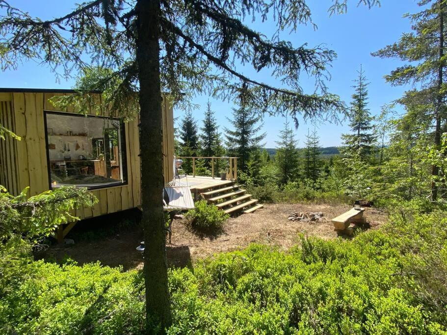 Forest Cabin With Stunning Mountain View & Sauna Турсбю Экстерьер фото