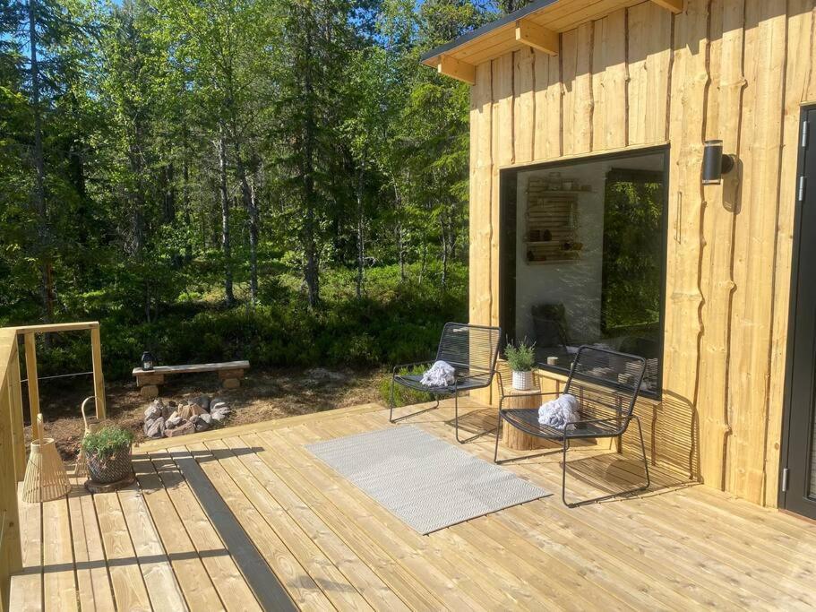 Forest Cabin With Stunning Mountain View & Sauna Турсбю Экстерьер фото