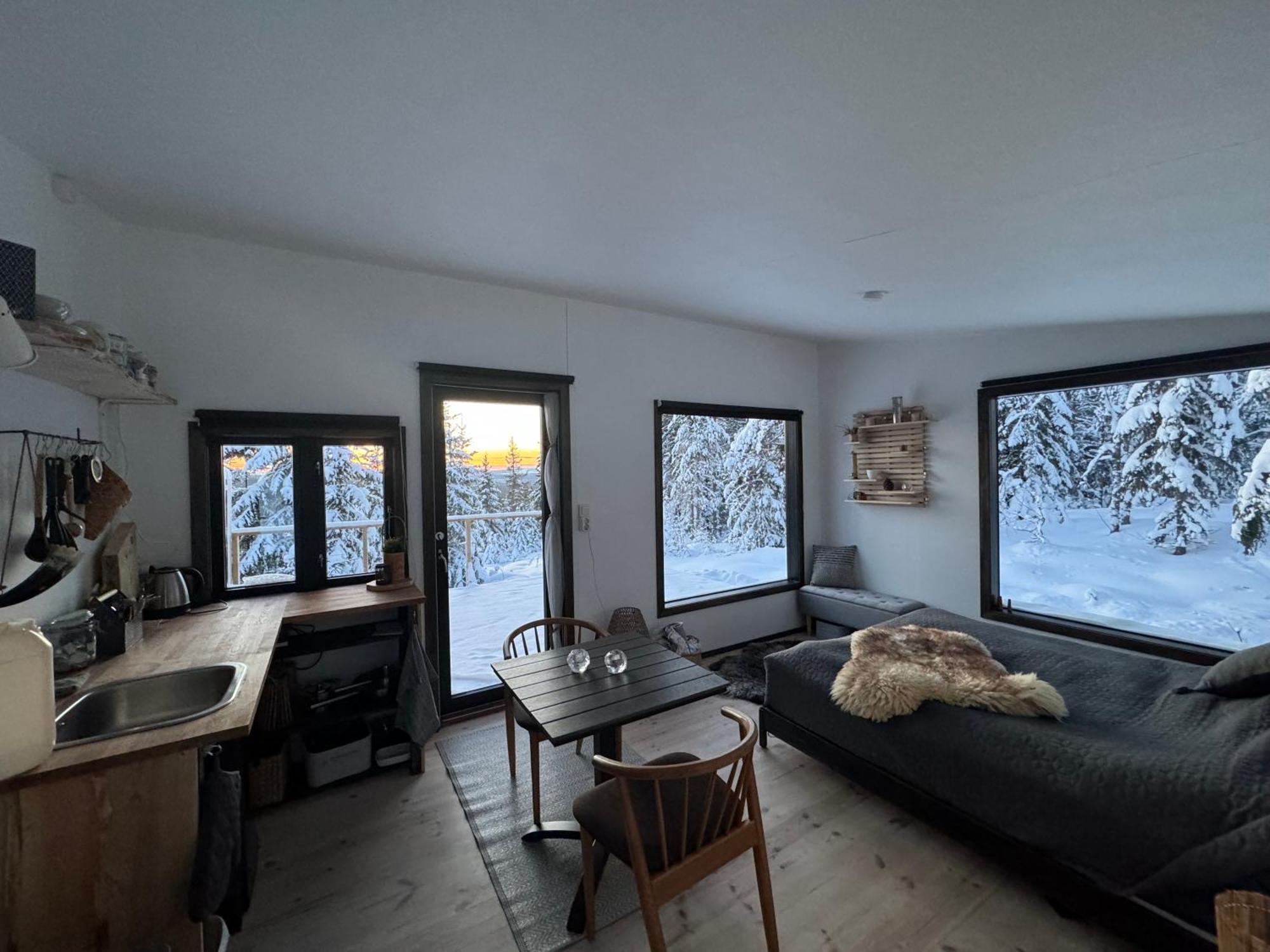 Forest Cabin With Stunning Mountain View & Sauna Турсбю Экстерьер фото